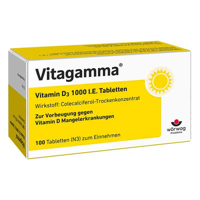 Vitagamma Vitamin D3 1000 Ietabletten 100 Stk