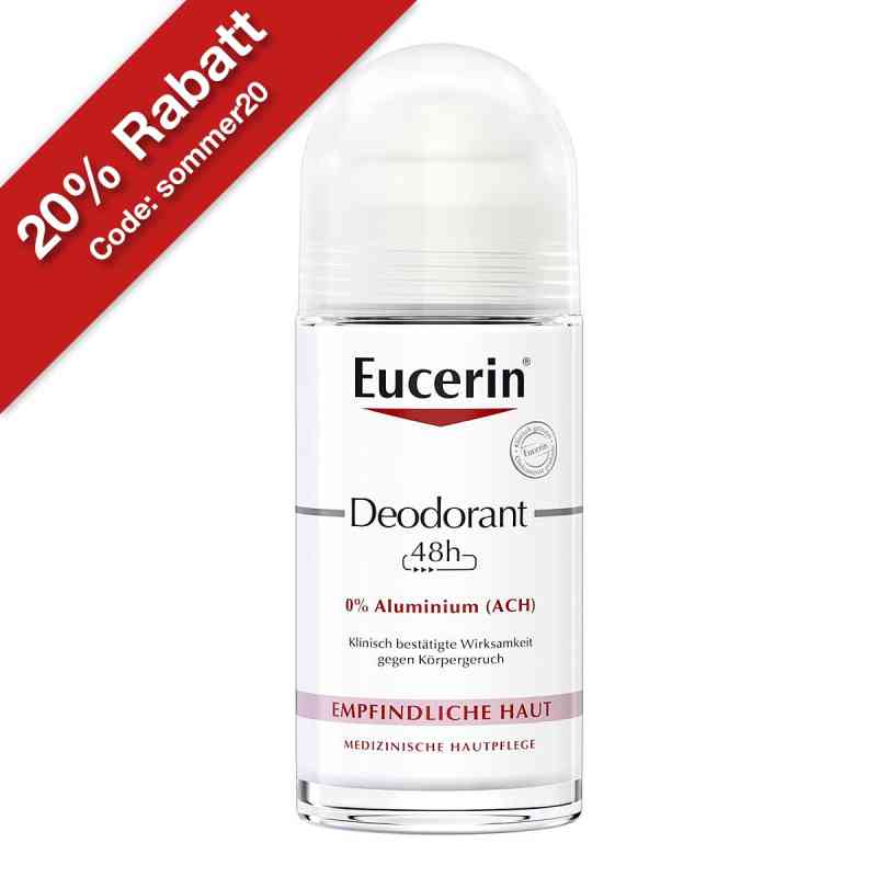 Eucerin Deodorant Roll-on 0% Aluminium 50 ml von Beiersdorf AG Eucerin PZN 11692900