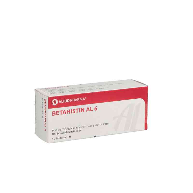 Betahistin Al 6 Tabletten 50 stk von ALIUD Pharma GmbH PZN 01309159