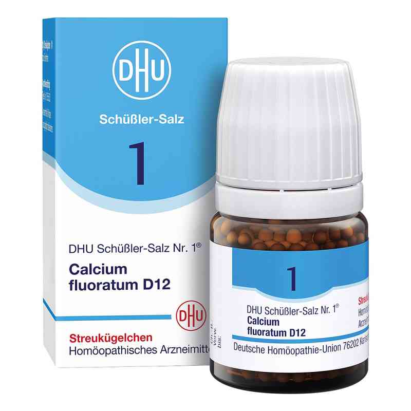 DHU Schüßler-Salz Nummer 1 Calcium fluoratum D12 Globuli 10 g von DHU-Arzneimittel GmbH & Co. KG PZN 10545864