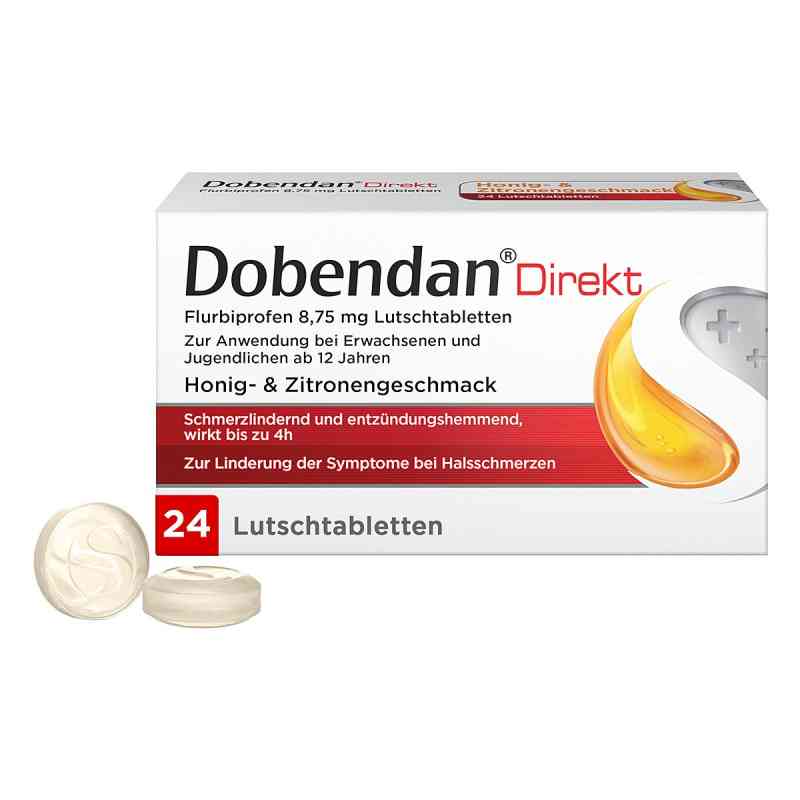 Dobendan® Direkt Halstabletten bei starken Halsschmerzen  24 stk von Reckitt Benckiser Deutschland GmbH PZN 06866410