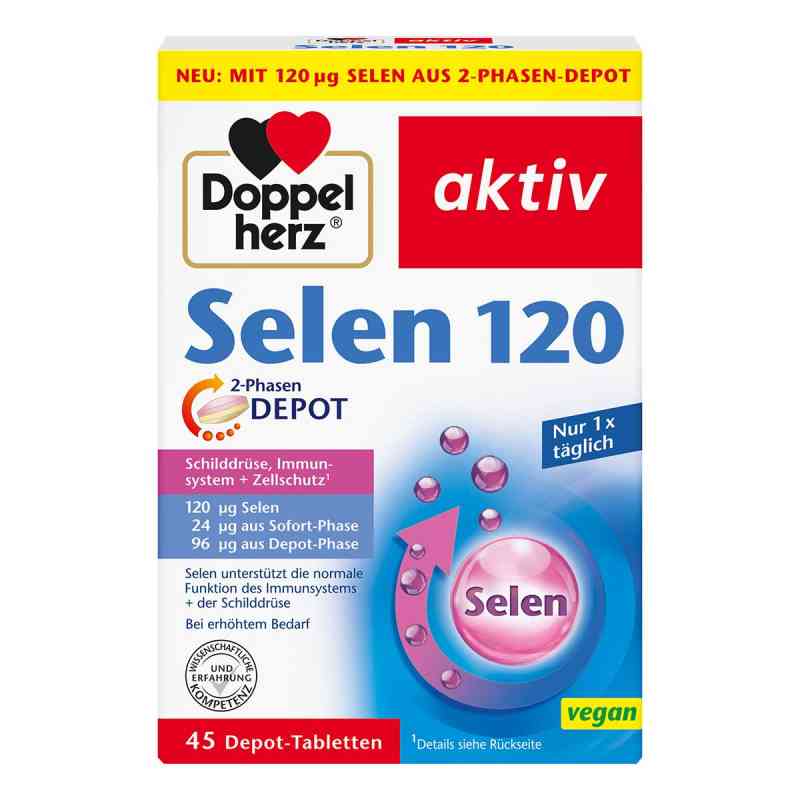 Doppelherz Selen 120 2-phasen Depot Tabletten 45 stk von Queisser Pharma GmbH & Co. KG PZN 18905635