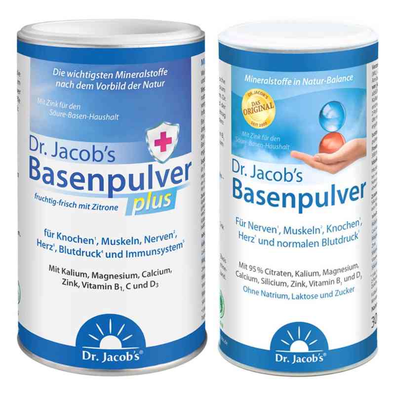 Dr. Jacob's Basenpulver plus+Dr. Jacob's Basenpulver Original 1 Pck von Dr. Jacob's Medical GmbH PZN 08102685
