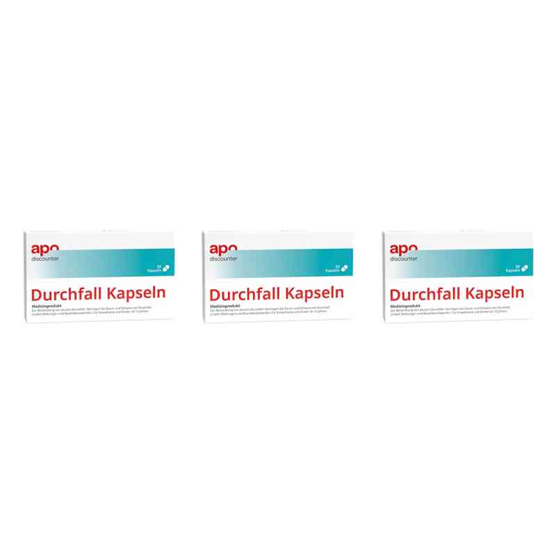 Durchfall Kapseln von apodiscounter 3x30 stk von PK Benelux Pharma Care BV PZN 08102751