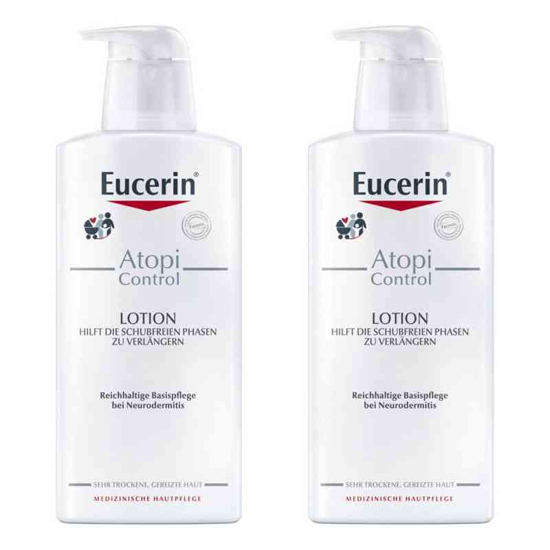 Eucerin Atopicontrol Lotion 2x400 ml von Beiersdorf AG Eucerin PZN 08102724