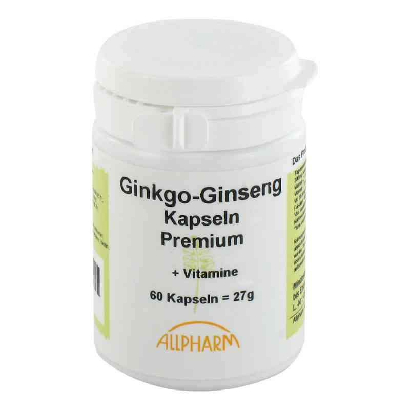 Ginkgo+ginseng Premium Kapseln 60 stk von ALLPHARM Vertriebs GmbH PZN 05856303