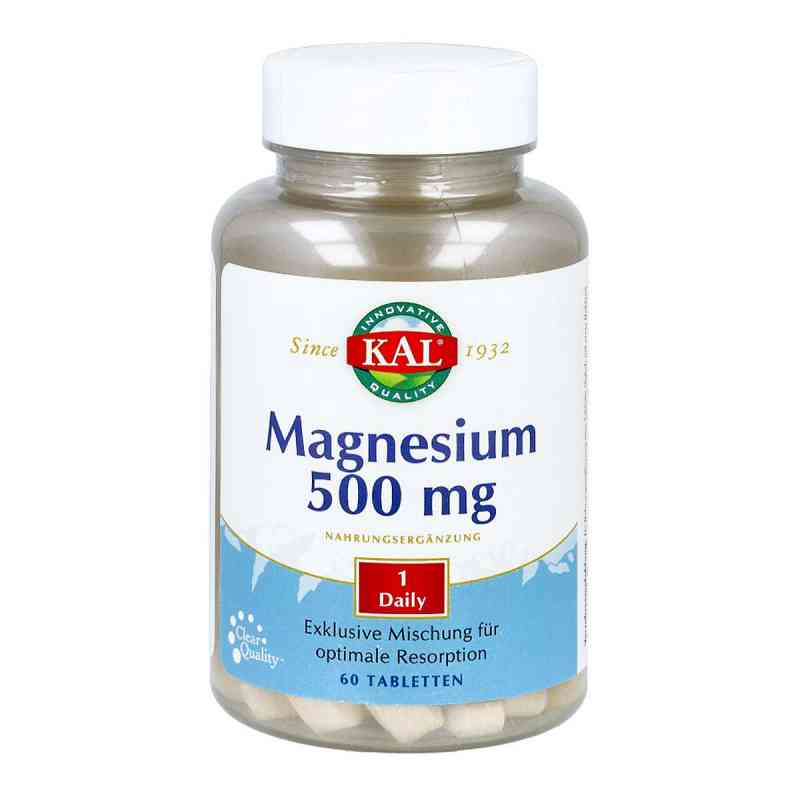 Magnesium 500 mg Tabletten 60 stk von Supplementa GmbH PZN 16865682