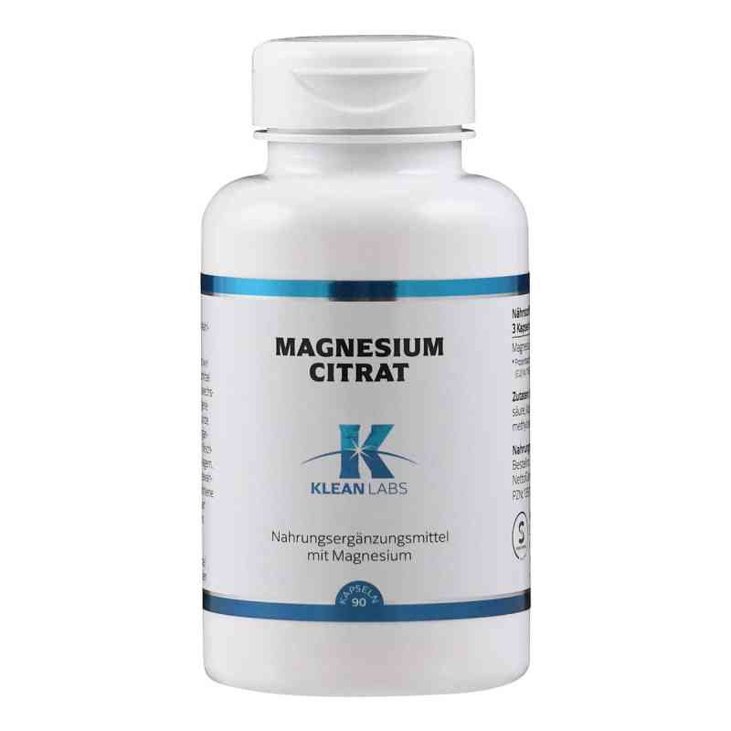 Magnesium Citrat Kapseln 90 stk von Supplementa GmbH PZN 13517288