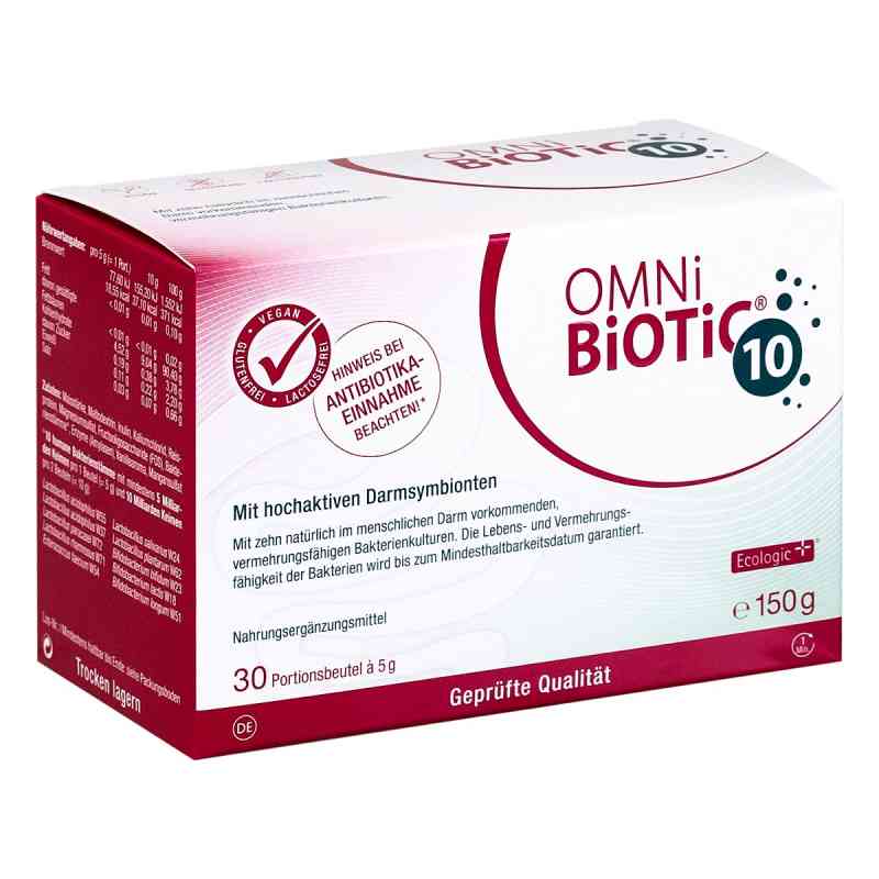 OMNi BiOTiC 10 - bei Antibiotika-Einnahme 30X5 g von INSTITUT ALLERGOSAN Deutschland (privat) GmbH PZN 13947528