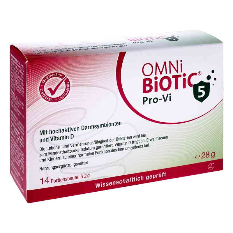 OMNi BiOTiC Pro-Vi 5 - Vitamin D für das Immunsystem 14X2 g von INSTITUT ALLERGOSAN Deutschland (privat) GmbH PZN 16907328