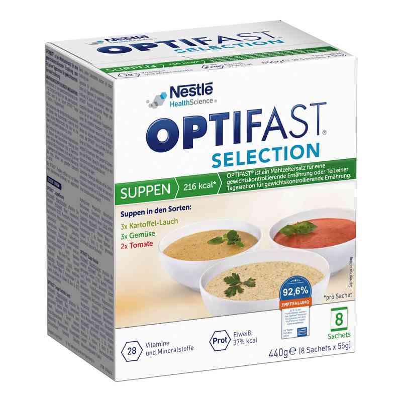 Optifast Selection Suppen 8X55 g von Nestle Health Science (Deutschland) GmbH PZN 16742614