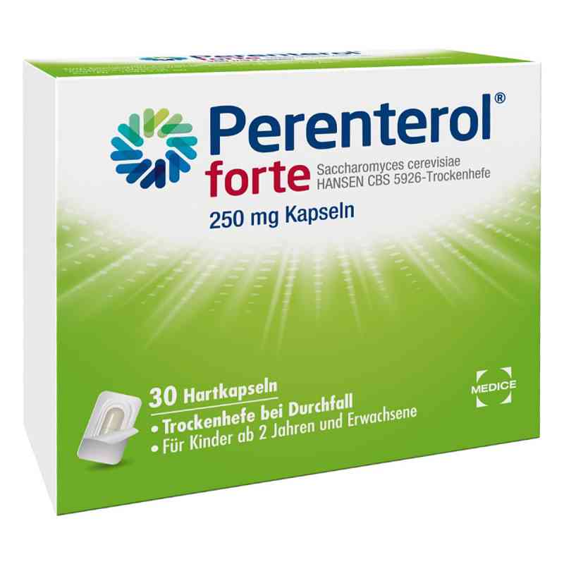 Perenterol forte bei akutem Durchfall  30 stk von MEDICE Arzneimittel Pütter GmbH&Co.KG PZN 07567371