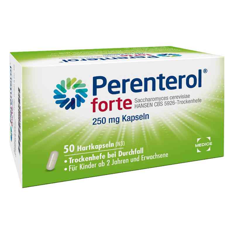 Perenterol forte bei akutem Durchfall  50 stk von MEDICE Arzneimittel Pütter GmbH&Co.KG PZN 04796875
