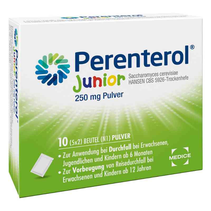 Perenterol junior bei akutem Durchfall 10 stk von MEDICE Arzneimittel Pütter GmbH&Co.KG PZN 03920586