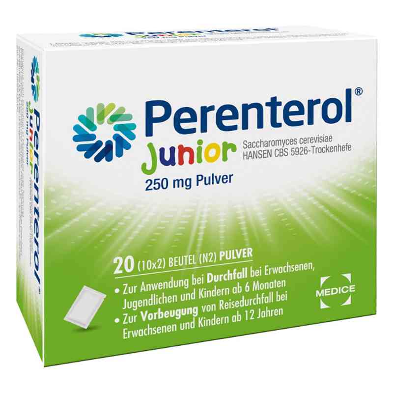 Perenterol junior bei akutem Durchfall 20 stk von MEDICE Arzneimittel Pütter GmbH&Co.KG PZN 03920712