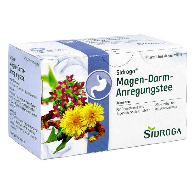Sidroga Magen-Darm-Anregungstee 20X2.0 g von Sidroga Gesellschaft für Gesundheitsprodukte mbH PZN 03126233