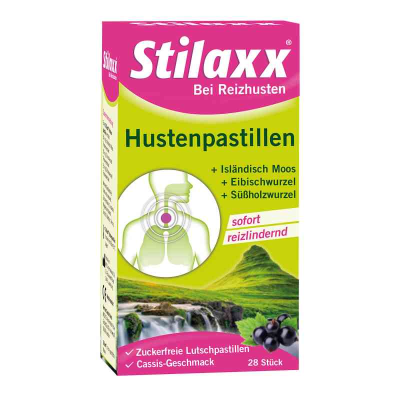 Stilaxx Hustenpastillen Pastillen bei Reizhusten 28 stk von MEDICE Arzneimittel Pütter GmbH&Co.KG PZN 14447325
