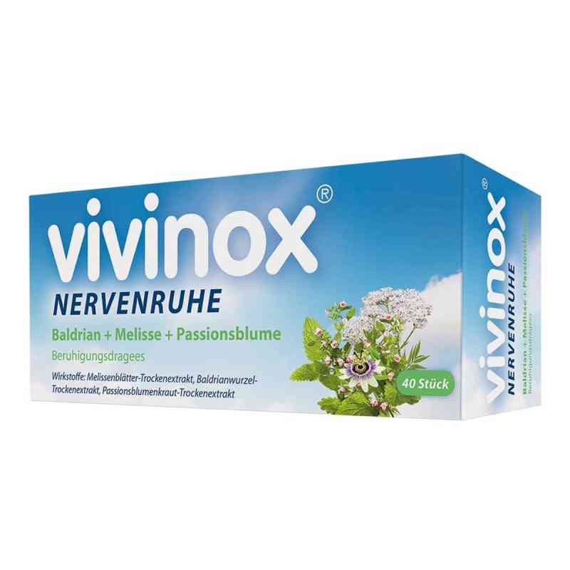 Vivinox Nervenruhe Beruhigungsdragees 40 stk von Dr. Gerhard Mann Chem.-pharm.Fabrik GmbH PZN 16388242