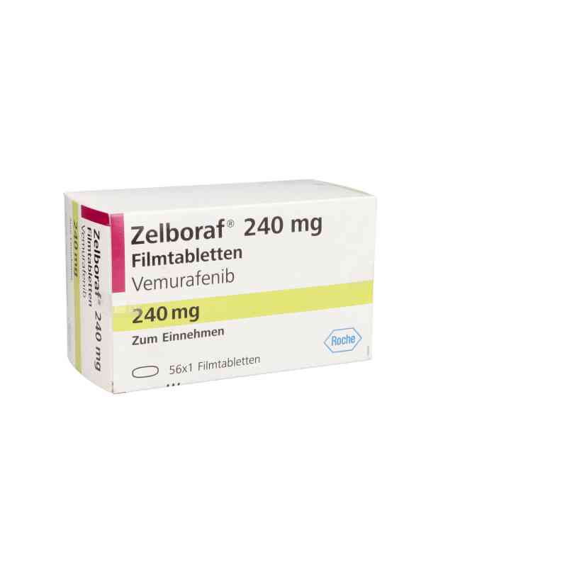 Zelboraf 240 mg Filmtabletten 56 stk von Roche Pharma AG PZN 09233438