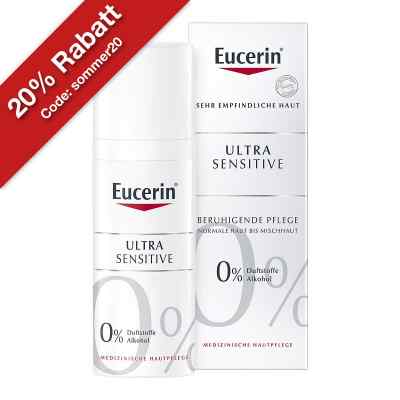 Eucerin UltraSensitive Beruhigende Pflege Normale/Mischhaut 50 ml von Beiersdorf AG Eucerin PZN 10268689