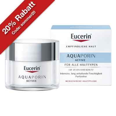 Eucerin Aquaporin Active Creme Lsf 25 50 ml von Beiersdorf AG Eucerin PZN 10961404