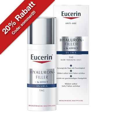 Eucerin Anti-Age Hyaluron-Filler Urea Tag Creme 50 ml von Beiersdorf AG Eucerin PZN 14215997