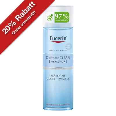 Eucerin DermatoCLEAN Hyaluron klär.Gesichtswasser 200 ml von Beiersdorf AG Eucerin PZN 16143115
