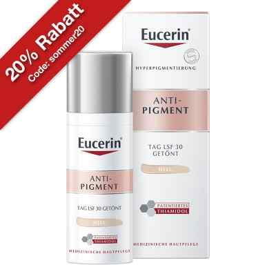 Eucerin Anti-pigment Tag Getönt Hell Lsf 30 50 ml von Beiersdorf AG Eucerin PZN 17510739