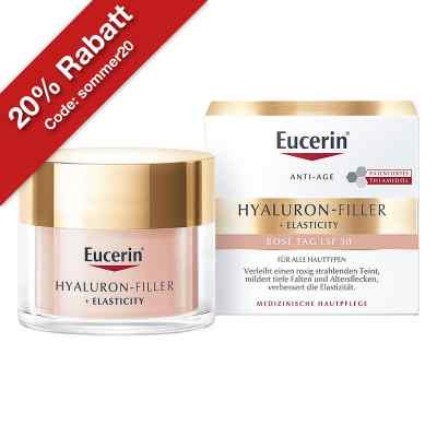 Eucerin Anti-age Hyaluron-Filler + Elasticity Rosé Tag LSF 30 50 ml von Beiersdorf AG Eucerin PZN 18222089