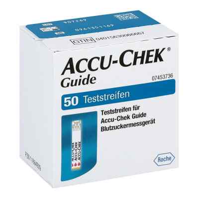 Accu Chek Guide Teststreifen 1X50 stk von Roche Diabetes Care Deutschland GmbH PZN 11664909