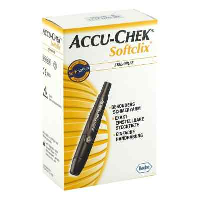 Accu Chek Softclix schwarz 1 stk von Roche Diabetes Care Deutschland GmbH PZN 05851211