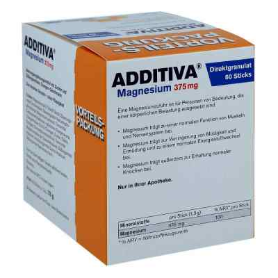Additiva Magnesium 375 mg Sticks 60 stk von Dr.B.Scheffler Nachf. GmbH & Co. KG PZN 11655885