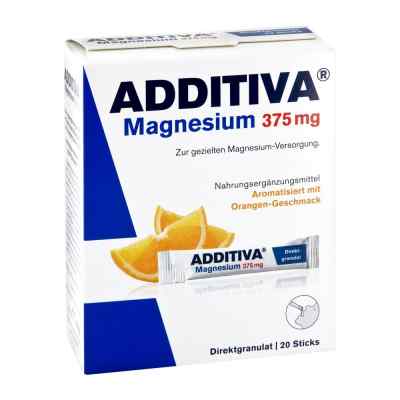 Additiva Magnesium 375 mg Sticks Orange 20 stk von Dr.B.Scheffler Nachf. GmbH & Co. KG PZN 10946706