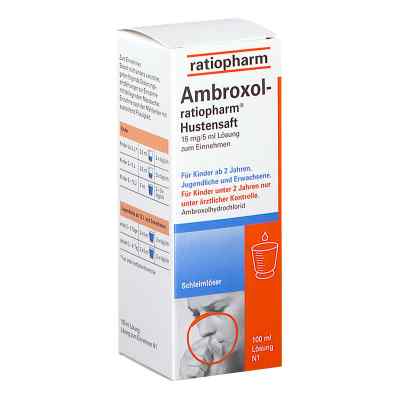 Ambroxol ratiopharm Hustensaft 100 ml von ratiopharm GmbH PZN 00563105