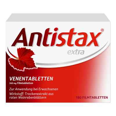 Antistax extra Venentabletten bei Venenleiden & Venenschwäche 180 stk von STADA Consumer Health Deutschland GmbH PZN 16156023