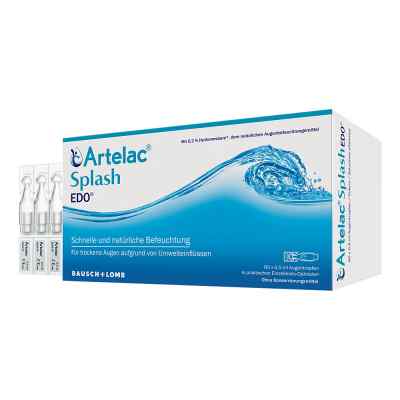 Artelac Splash EDO Augentropfen für trockene brennende Augen 60X0.5 ml von Dr. Gerhard Mann Chem.-pharm.Fabrik GmbH PZN 07707010