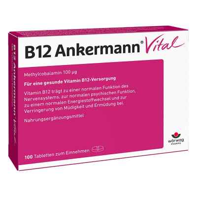B12 Ankermann Vital Tabletten 100 stk von Wörwag Pharma GmbH & Co. KG PZN 11193781