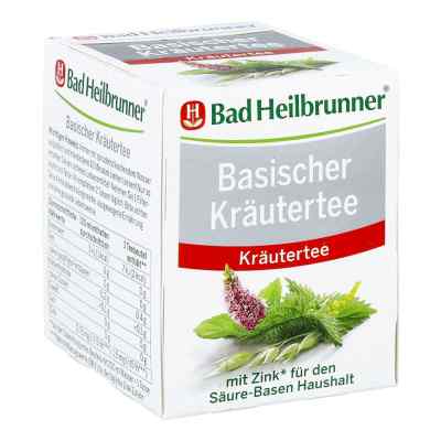 Bad Heilbrunner Basischer Kräutertee Filterbeutel 8X1.8 g von Bad Heilbrunner Naturheilm.GmbH&Co.KG PZN 18122525