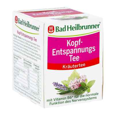 Bad Heilbrunner Kopf-entspannungs Tee Filterbeutel 8 stk von Bad Heilbrunner Naturheilm.GmbH&Co.KG PZN 16869088