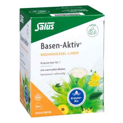 Basen Aktiv Tee Nummer 1 Brennnessel-Linde Bio Salus 40 stk von SALUS Pharma GmbH PZN 16357690