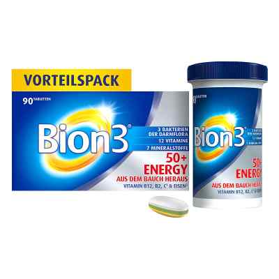 Bion3 50+ Energy Tabletten 90 stk von WICK Pharma - Zweigniederlassung der Procter & Gam PZN 18010795