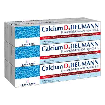 Calcium D3 Heumann Brausetabletten 600 mg/400 I.e. 120 stk von HEUMANN PHARMA GmbH & Co. Generica KG PZN 16355389