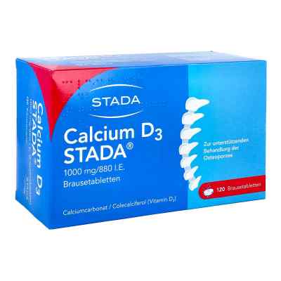 Calcium D3 STADA 1000mg/880 internationale Einheiten 120 stk von STADA Consumer Health Deutschland GmbH PZN 09640416