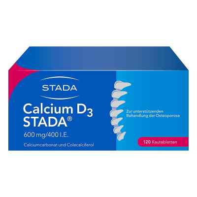 Calcium D3 STADA 600 mg / 400 i.E. - zur unterstützenden Behandl 120 stk von STADA Consumer Health Deutschland GmbH PZN 09234314