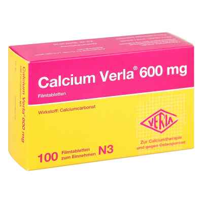 Calcium Verla 600mg 100 stk von Verla-Pharm Arzneimittel GmbH & Co. KG PZN 01397867