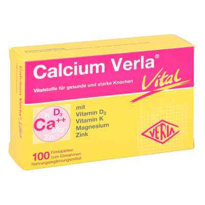 Calcium Verla Vital Filmtabletten 100 stk von Verla-Pharm Arzneimittel GmbH & Co. KG PZN 00828383