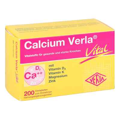 Calcium Verla Vital Filmtabletten 200 stk von Verla-Pharm Arzneimittel GmbH & Co. KG PZN 09704837
