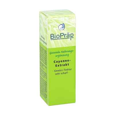 Cayenne Extrakt Gewürz Tinktur 20 ml von BioPräp Biolog.Präp.Handelsges.mbH PZN 01155874