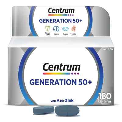 Centrum Generation 50+ 180 stk von GlaxoSmithKline Consumer Healthcare PZN 14170556