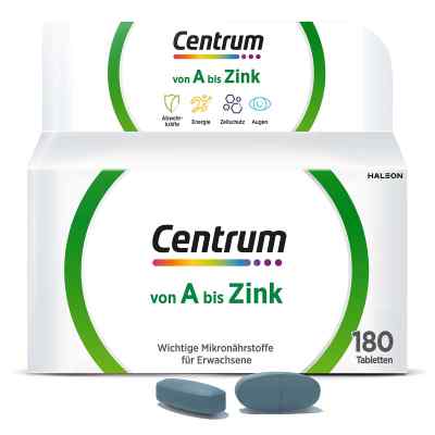 Centrum Von A bis Zink 180 stk von GlaxoSmithKline Consumer Healthcare PZN 14170504